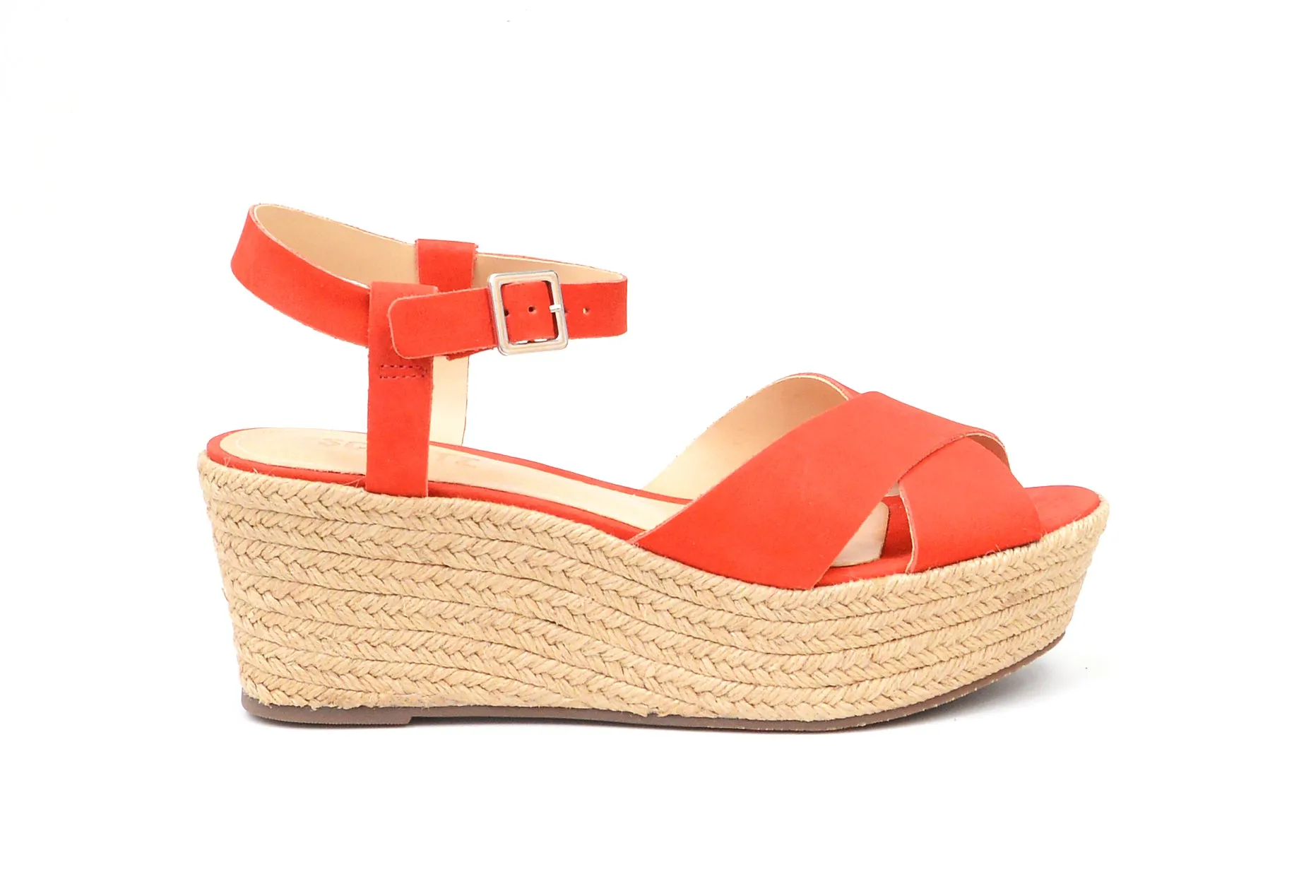 Devinelli Strappy Schutz Fast response time First-dibs sale Platform Espadrille Sandals Toe Orange Nice Heeled Open