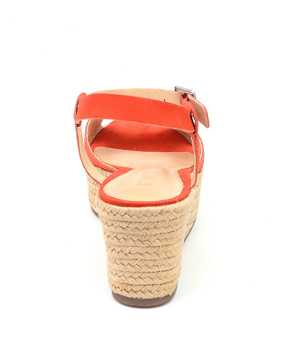 Devinelli Strappy Schutz Fast response time First-dibs sale Platform Espadrille Sandals Toe Orange Nice Heeled Open