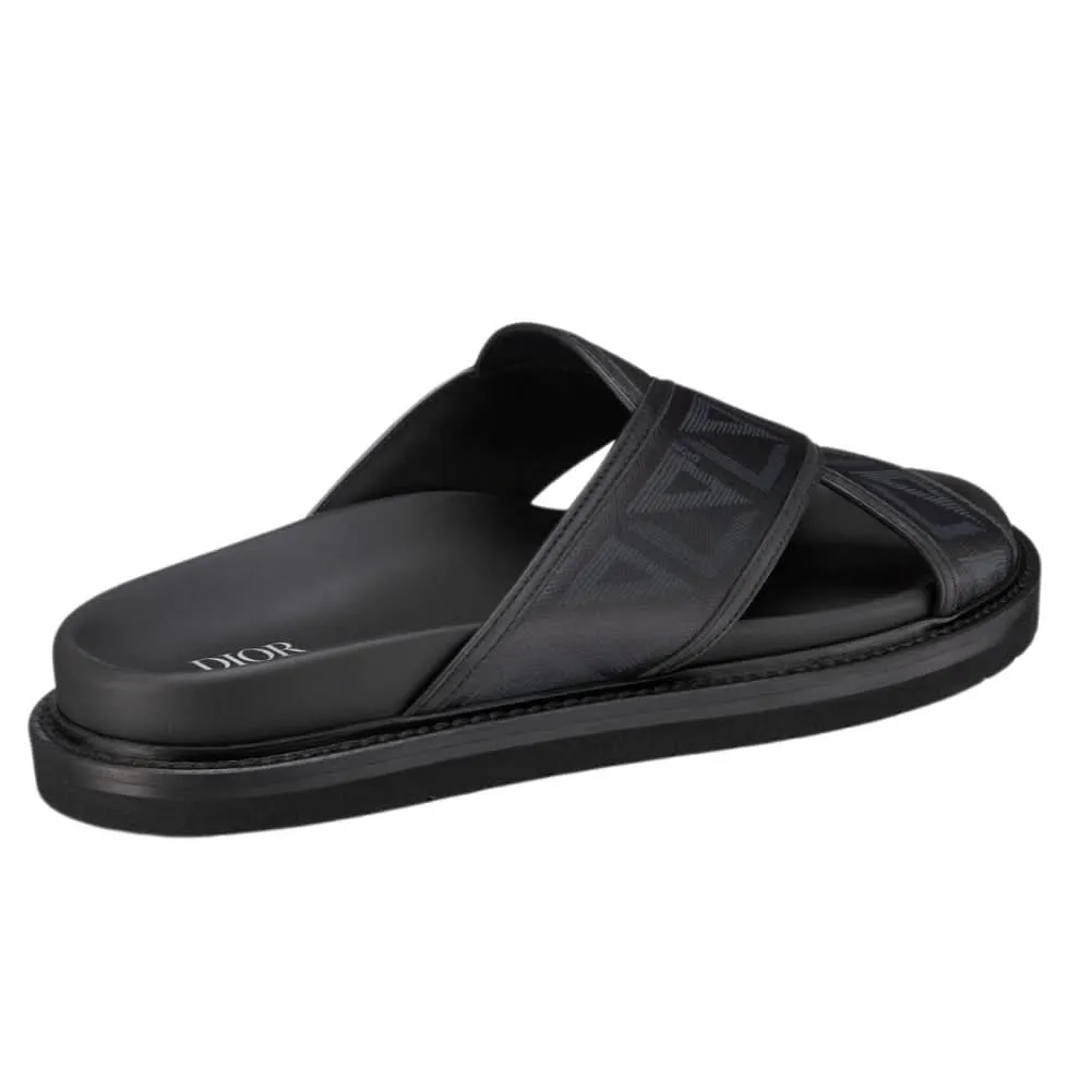 Dior Aqua Sandal 'CD Diamond - Black'