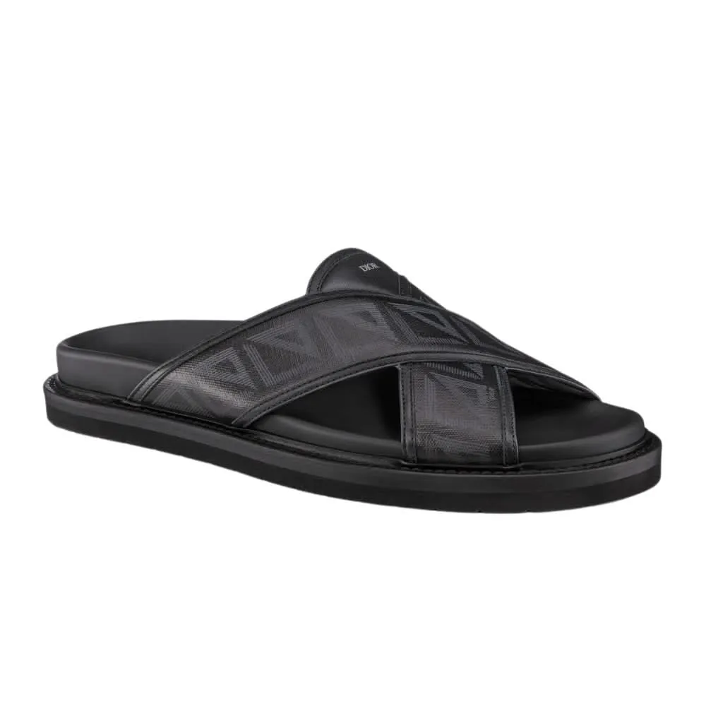 Dior Aqua Sandal 'CD Diamond - Black'