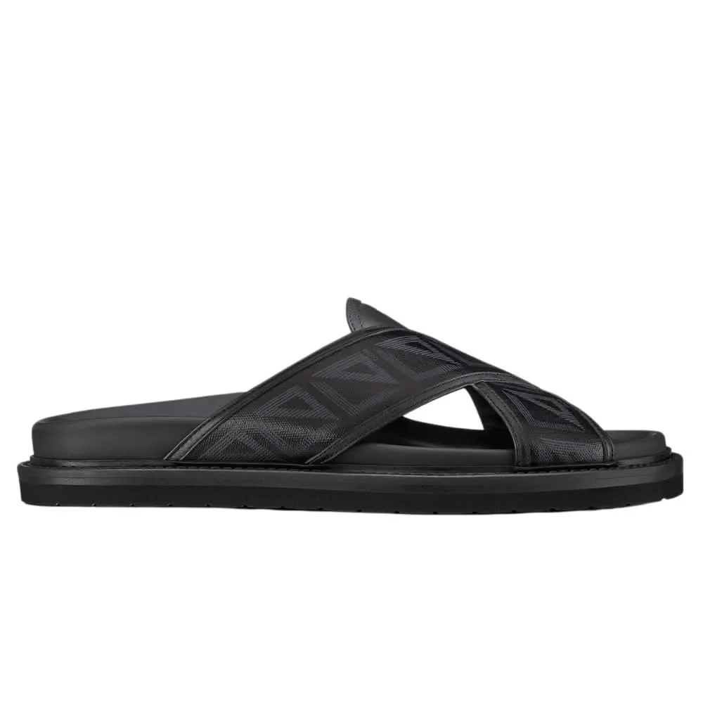 Dior Aqua Sandal 'CD Diamond - Black'