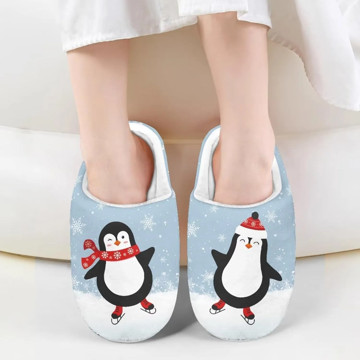 DISNIMO Kids Slippers Household Anti-Slip Indoor Home Bedroom Slippers for Girls and Boys 9-14.5