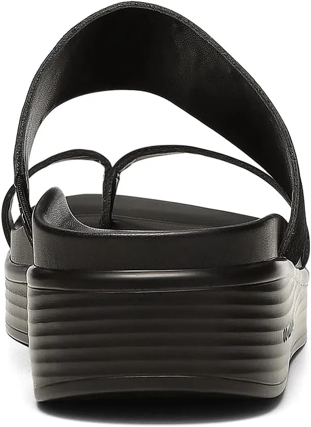 Donald Pliner Women's Farris Distressed Metallic Wedge Sandal