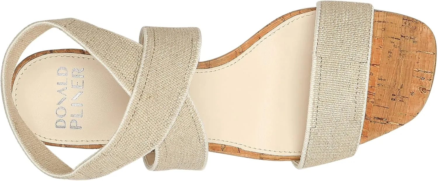 Donald Pliner Women's Parly Jute Elastic Heeled Sandal