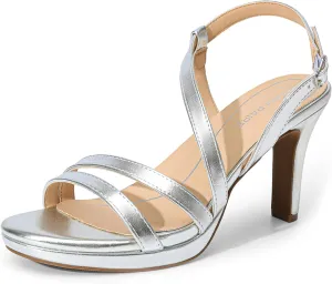 DREAM PAIRS Women's Platform Strappy Heels High Heeled Sandals Open Toe Comfortable Dressy Shoes with Adjustable Ankle Strap
