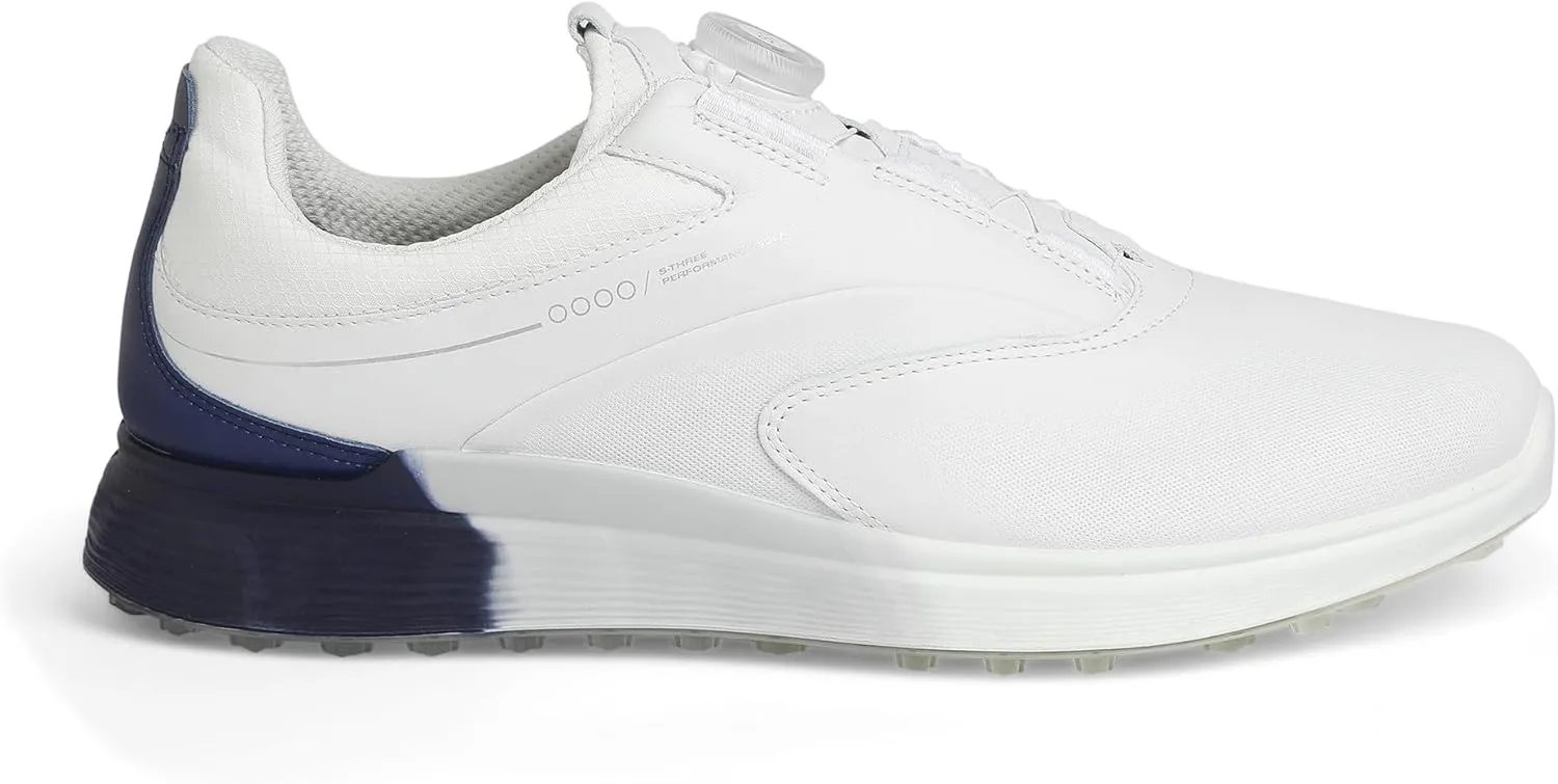 ECCO Unisex-Adult S-Three Boa Gore-tex Waterproof Hybrid Golf Shoe