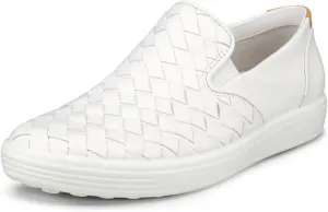 ECCO Women's Soft 7 Woven Slip-on 3.0 Sneaker