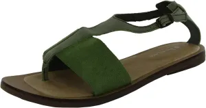 El Naturalista Womens Tulip NF35 Sandal Shoes, Moss, EU 38 / US 8
