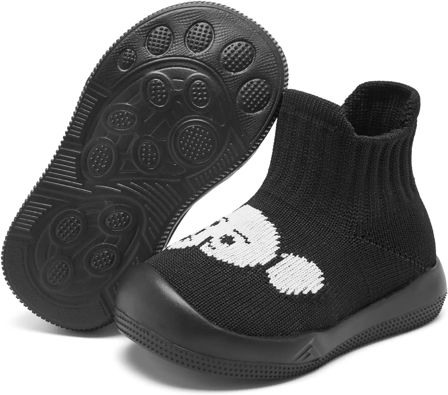 Engtoy Baby Sock Shoes Baby Walking Shoes Infant Non-Slip Breathable Slippers with Soft Rubber Sole Baby Boys Girls Slip On Sneakers
