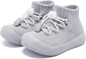 Engtoy Baby Sock Shoes Baby Walking Shoes Infant Non-Slip Lightweight Breathable Slippers with Soft Rubber Sole Slip On Sneakers