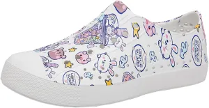 FLIOZY Colorful Printed Garden Clogs for Women, Lightweight Breathable Slip-On Shoes, Waterproof & Non-Slip, Fun Patterned Casual Footwear for Outdoor, Beach, and Everyday Wear