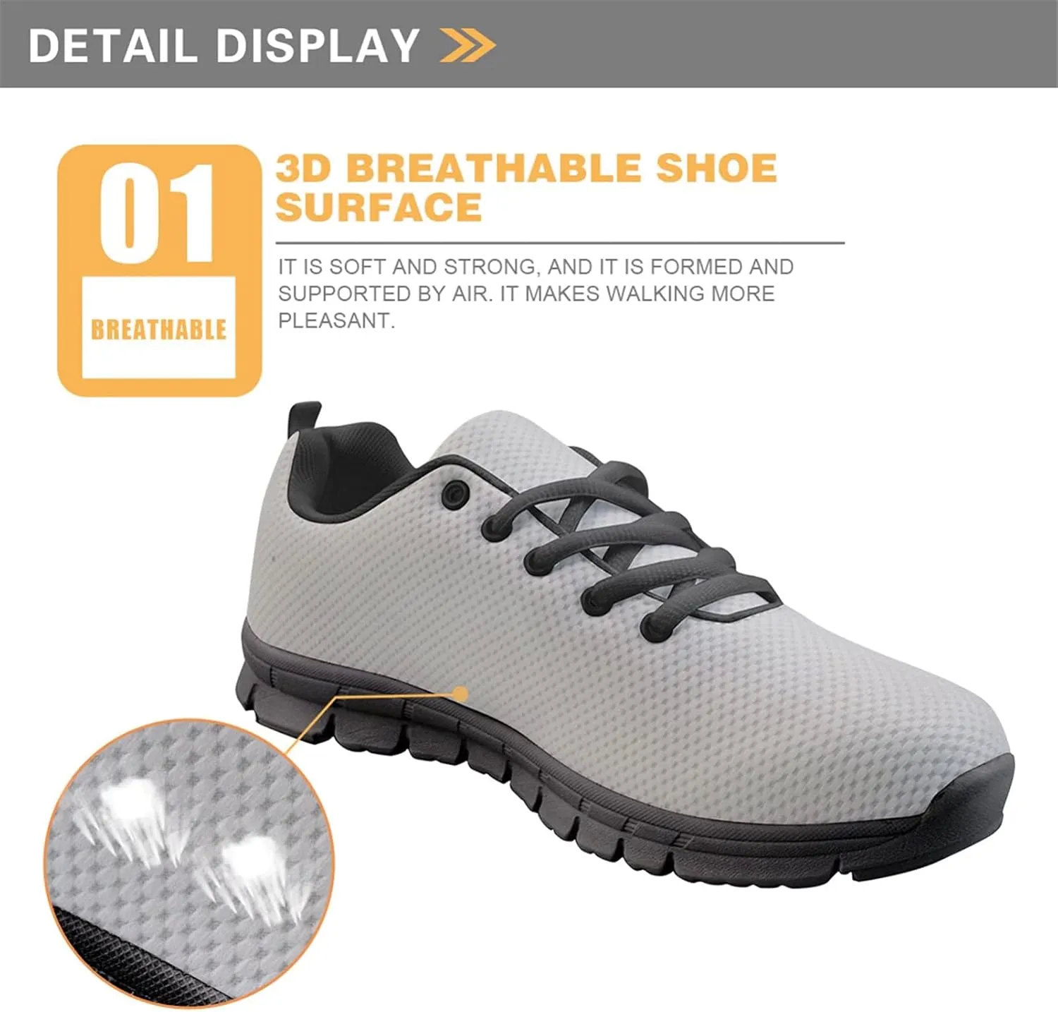Forchrinse Cute Jean Cat with Green Eyes Women's Walking Running Shoes Slip on Easy Sneaker Sports Causal Athletic Shoes