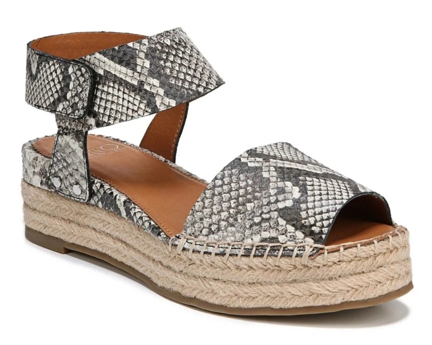 Franco Sarto Women's A-Oak Platform Espadrille Sandals NW/OB