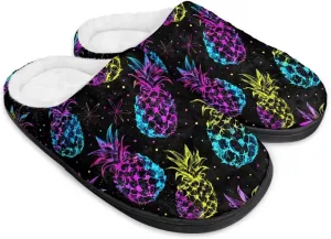 Fuzzy Slippers for Women,Soft Warm House Slippers Fruit Theme Strawberry Slippers Anti Skid Bedroom Slippers Home Shoes