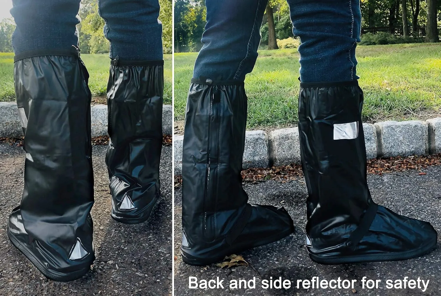 Galashield Waterproof Shoe Covers Rain Shoe Covers Slip Resistance Galoshes Rain Boots Over Shoes