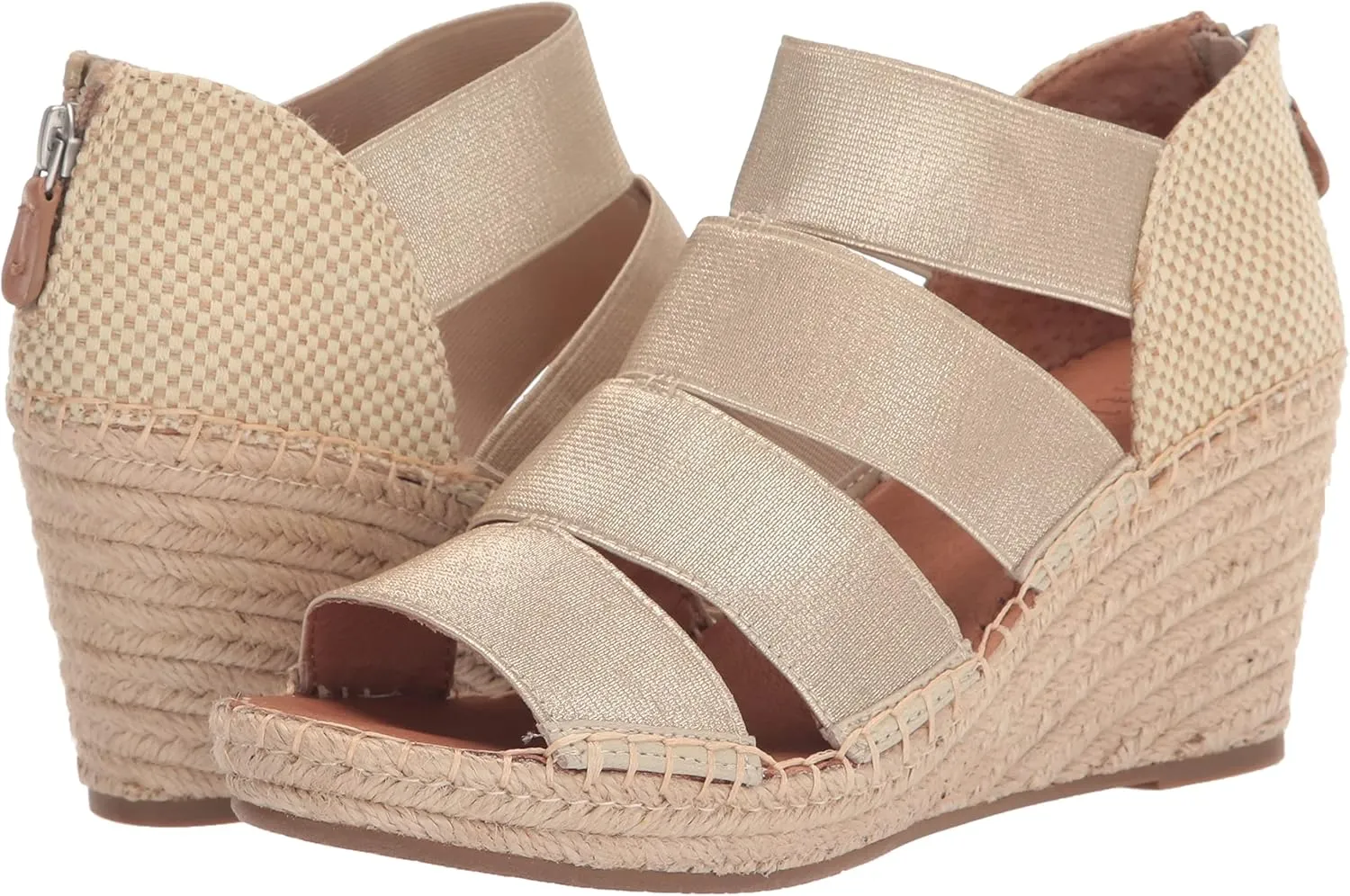 Gentle Souls by Kenneth Cole Women's Charli Four Elastic Heeled Sandal
