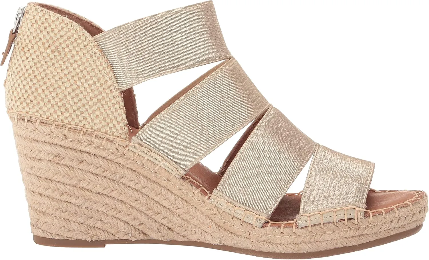 Gentle Souls by Kenneth Cole Women's Charli Four Elastic Heeled Sandal