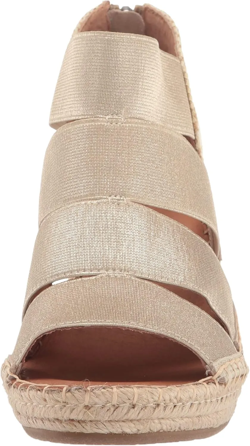 Gentle Souls by Kenneth Cole Women's Charli Four Elastic Heeled Sandal