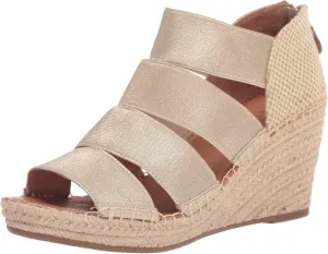 Gentle Souls by Kenneth Cole Women's Charli Four Elastic Heeled Sandal