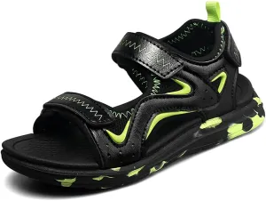 GEXECEUSS Kids Sports Sandals Outdoor Athletic Casual Walking Sandals Boys Girls Beach Sandal Summer Water Shoes for Little Kid/Big Kid