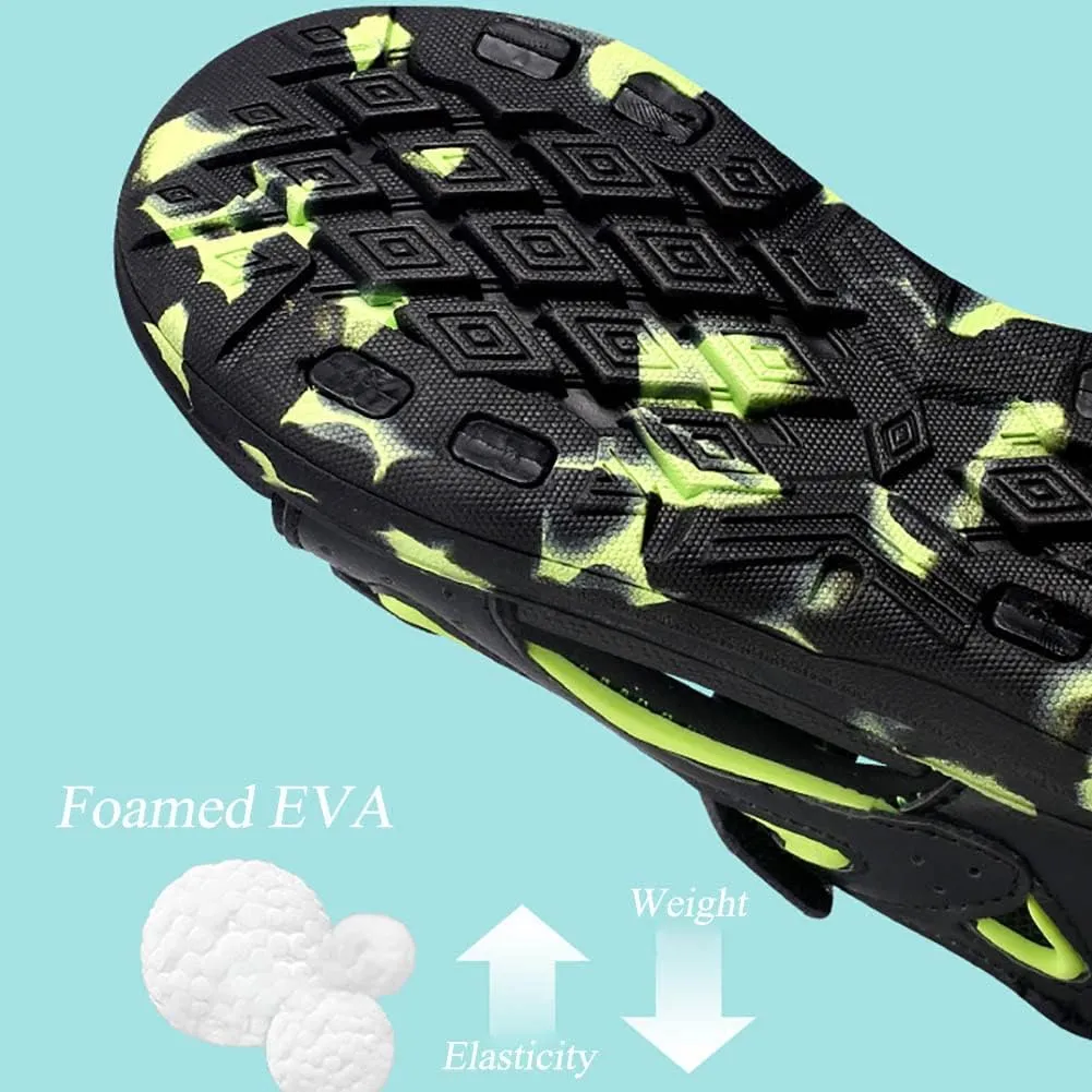 GEXECEUSS Kids Sports Sandals Outdoor Athletic Casual Walking Sandals Boys Girls Beach Sandal Summer Water Shoes for Little Kid/Big Kid