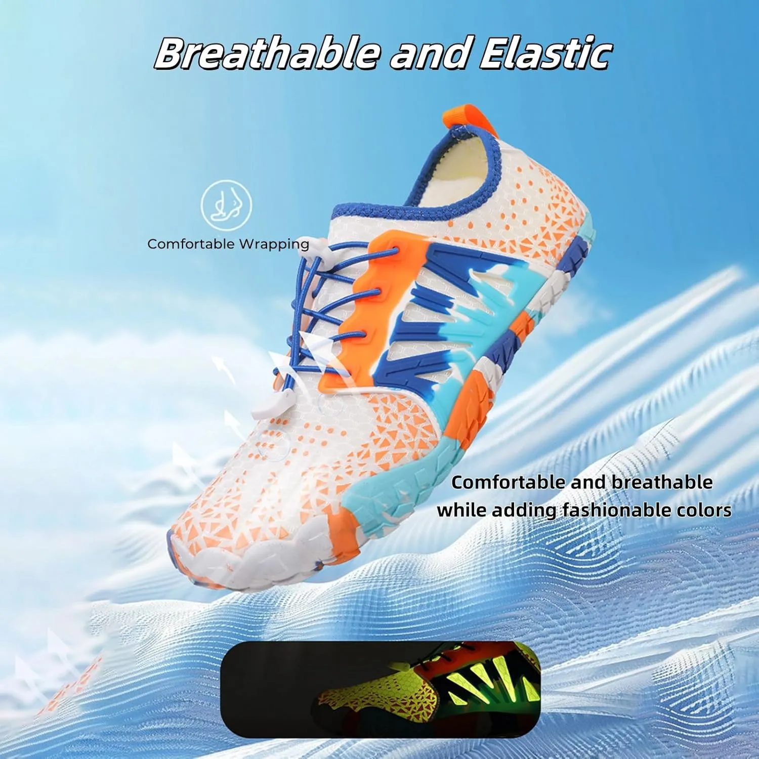 Grounding Shoes with Copper, Grounded Footwear for Women, Grounded Barefoot Shoes with Copper, for Women and Men Soft Comfortable