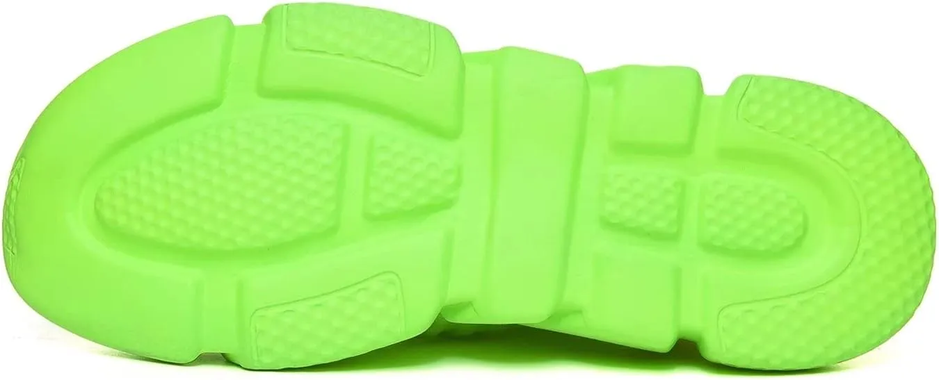 GSLMOLN Mens Womens Fashion Sneakers Unisex Slip on Ultra-Sock Knit Soft Sole Breathable Lightweight Casual Walking Shoes