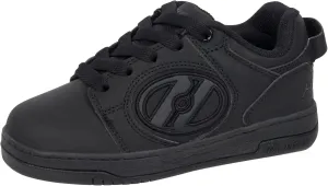 Heelys Voyager Skate Shoe, Black, 3 US Unisex Little Kid
