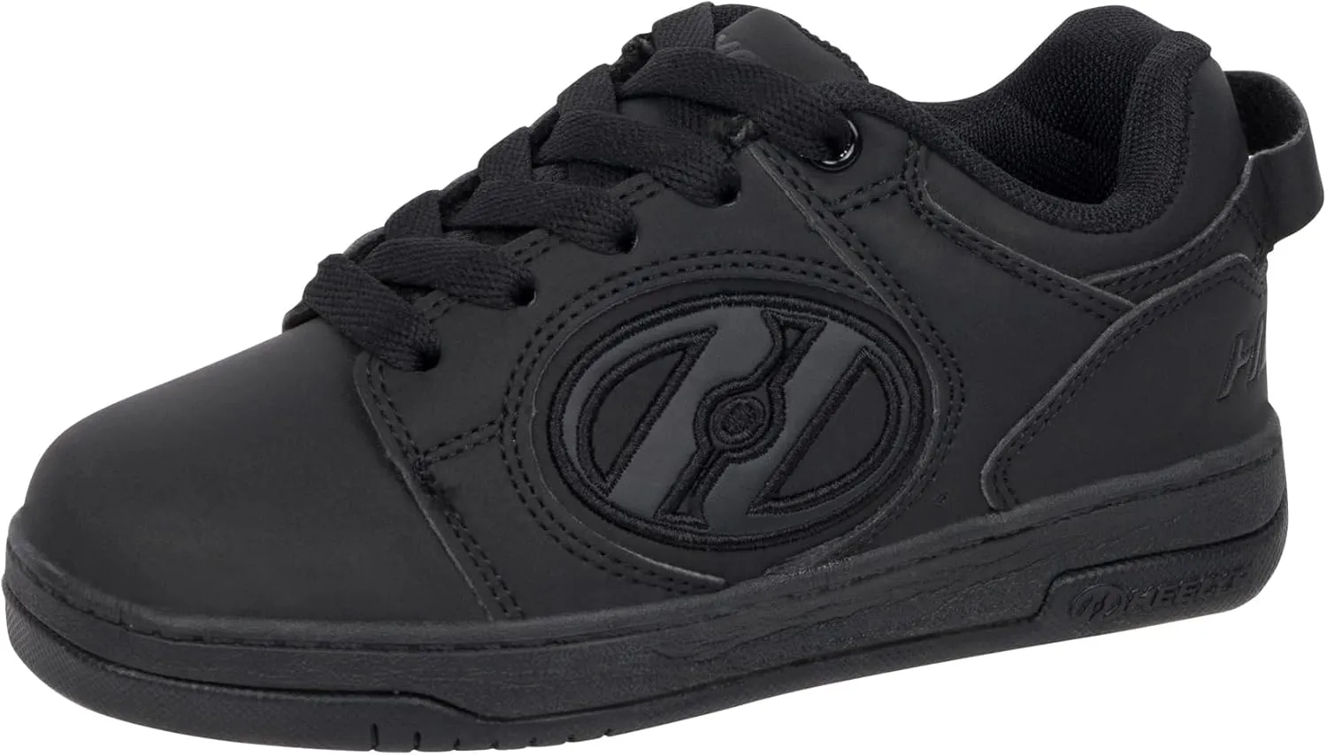 Heelys Voyager Skate Shoe, Black, 3 US Unisex Little Kid