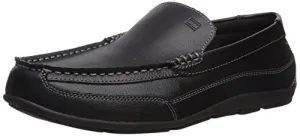 Hilfiger Men's Slip Black Tommy leather Shoe, Price drop Loafers Boat Dathan On Endless variety