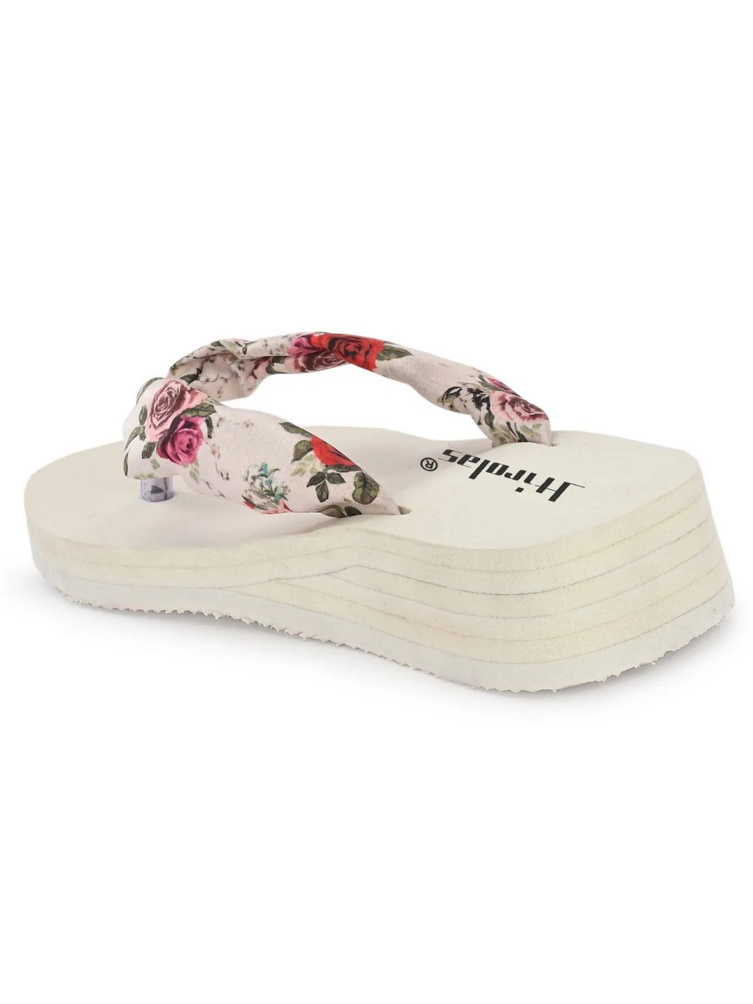 Hirolas® Women Multi-color Printed Thong Flip_Flops (HROWFF05WHT)