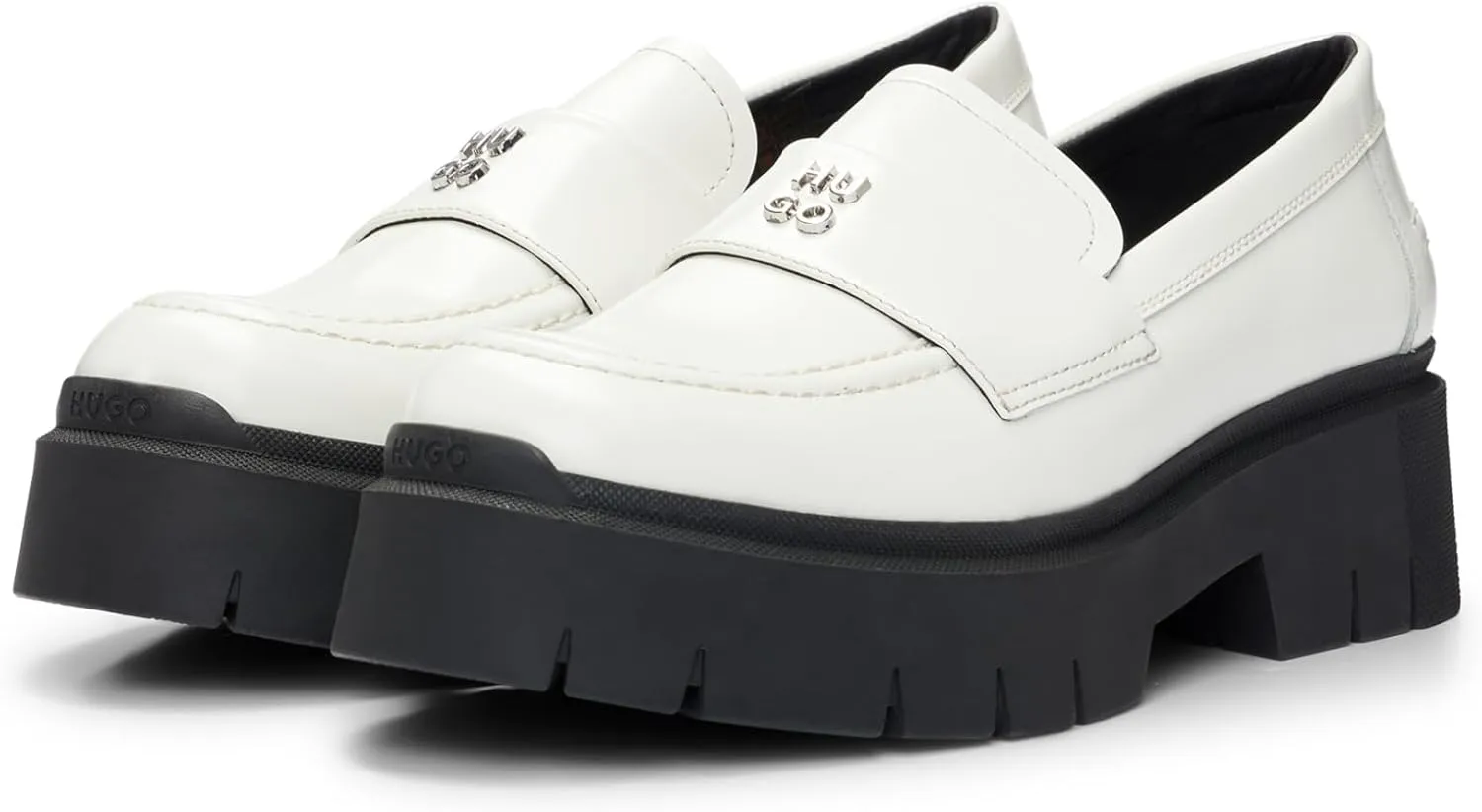 HUGO Women's Modern Loafer_Flats