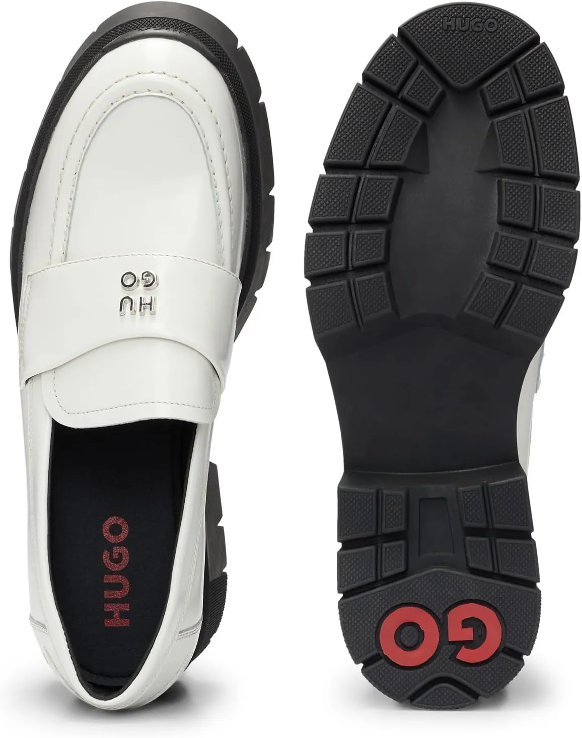 HUGO Women's Modern Loafer_Flats