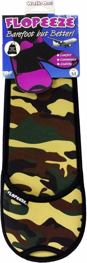 (huroppi-zu) flopeeze Slip-On Woodland Camo, 34450