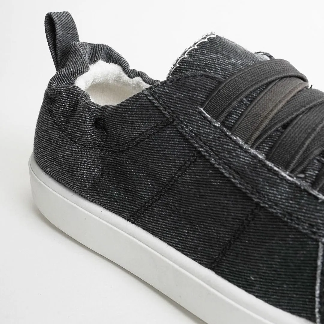 J. Adams Taylor Low-Top Sneakers - Easy Slip-on Elastics Shoe Laces - Comortable Walking Shoes