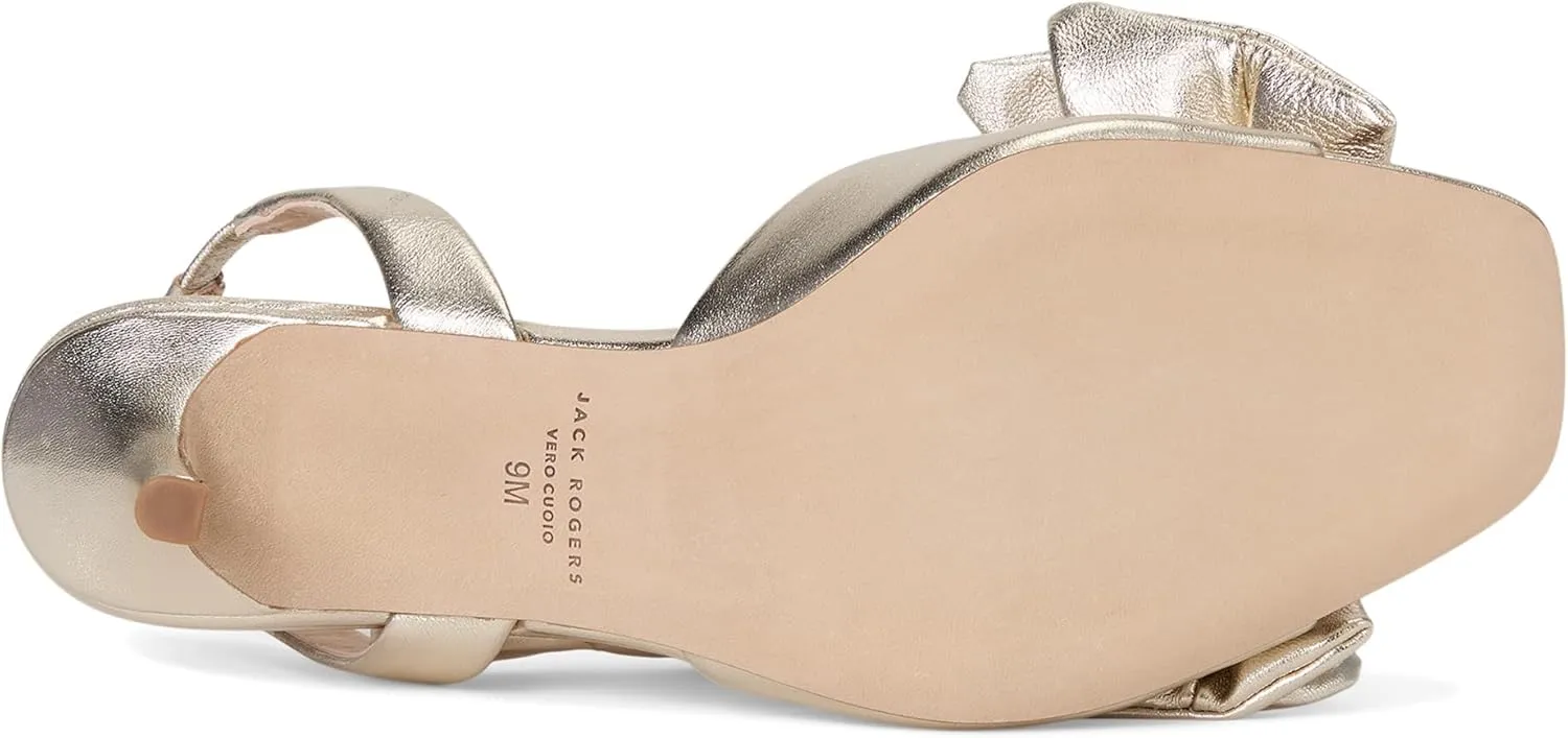 Jack Rogers Women's Eloise Bow Slingback Heeled Sandal