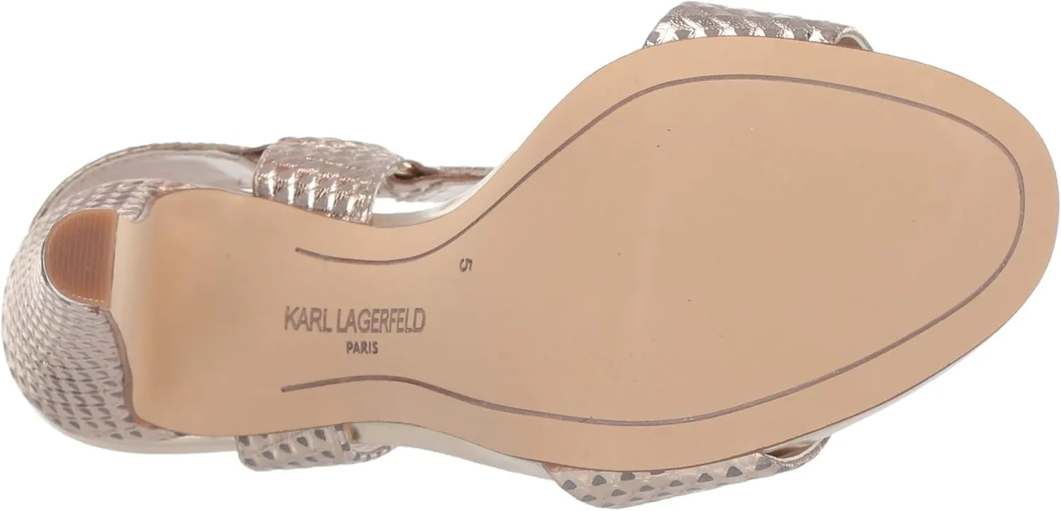 Karl Lagerfeld Paris Women's Cieone Dressy Heeled Sandal