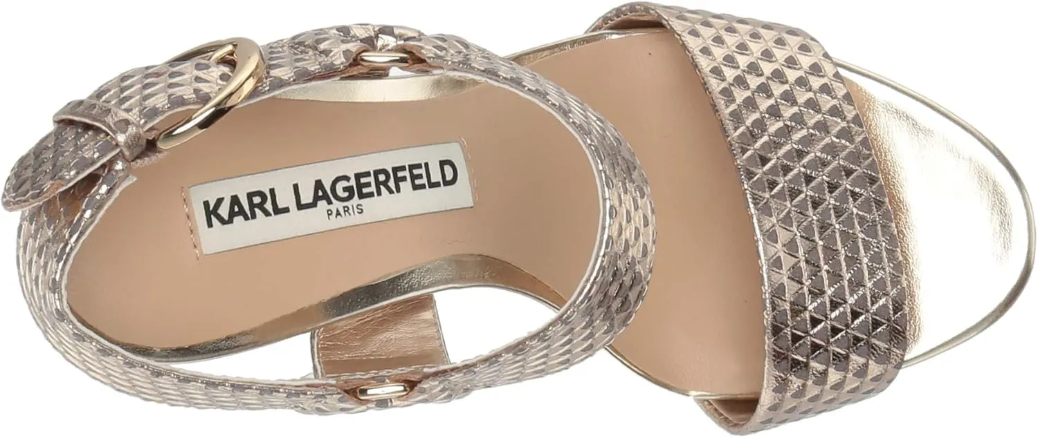 Karl Lagerfeld Paris Women's Cieone Dressy Heeled Sandal