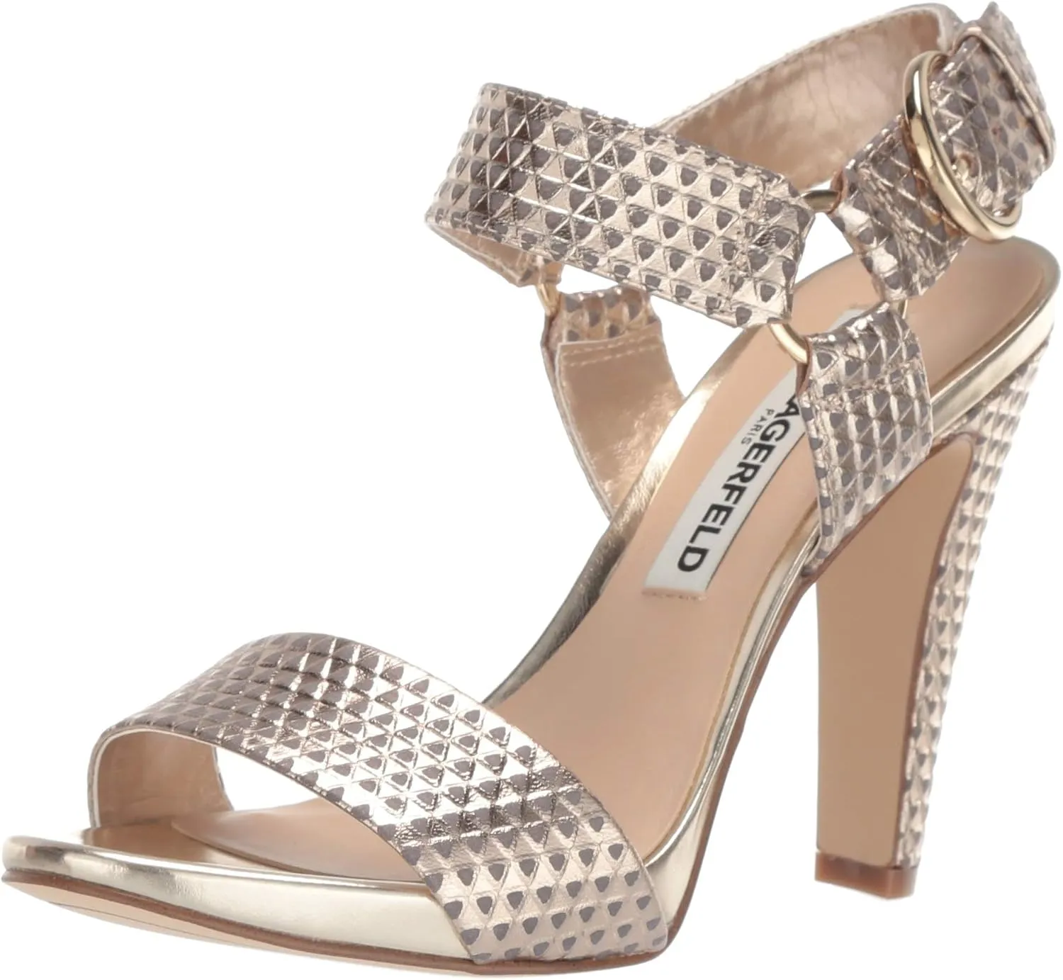 Karl Lagerfeld Paris Women's Cieone Dressy Heeled Sandal