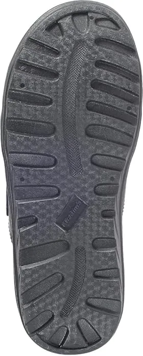 Khadim's Men Synthetic Solid Black Sandal