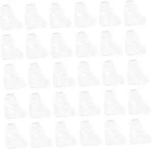 KICHOUSE 50pcs Waterproof Anti-slip Shoe Covers Boot Rain Protectors for Indoor Outdoor