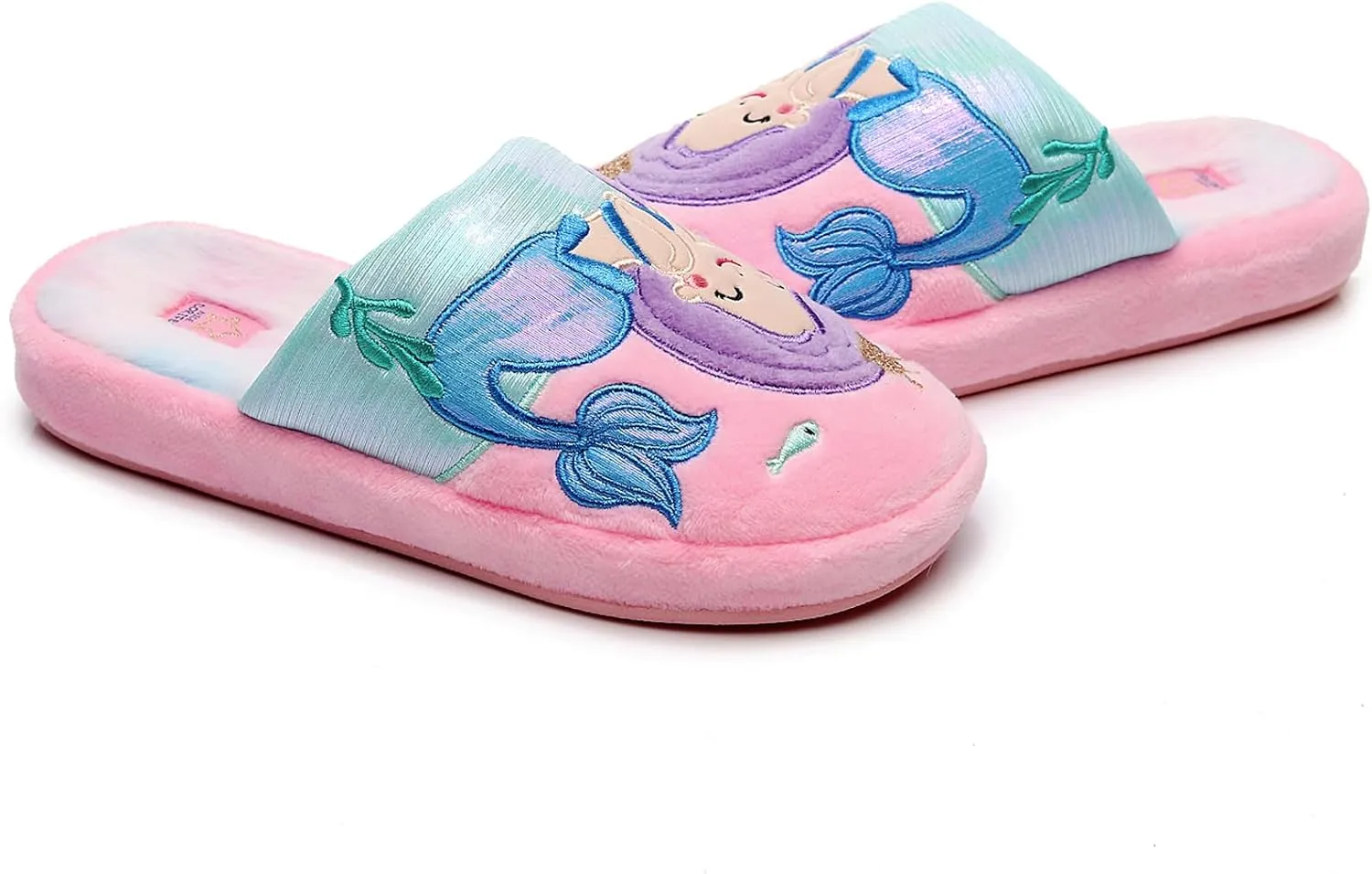 Kids Family Unicorn Slippers Household Anti-Slip Indoor Home Slippers for Girls and Boys