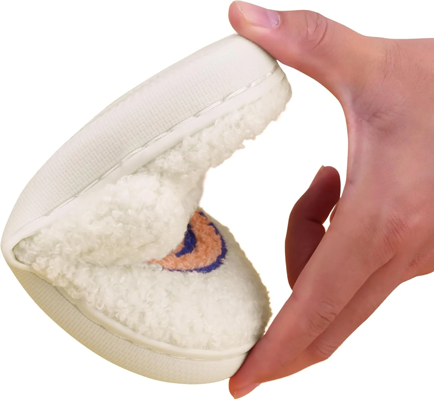 Kids Slippers Boys Girls Plush Non-Slip House Slippers Cute Soft Slip-On Shoes For Little Big Kids