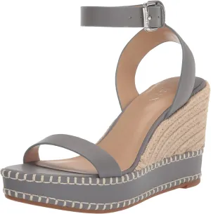 Lauren Ralph Lauren Women's Hilarie Leather Espadrille Platform