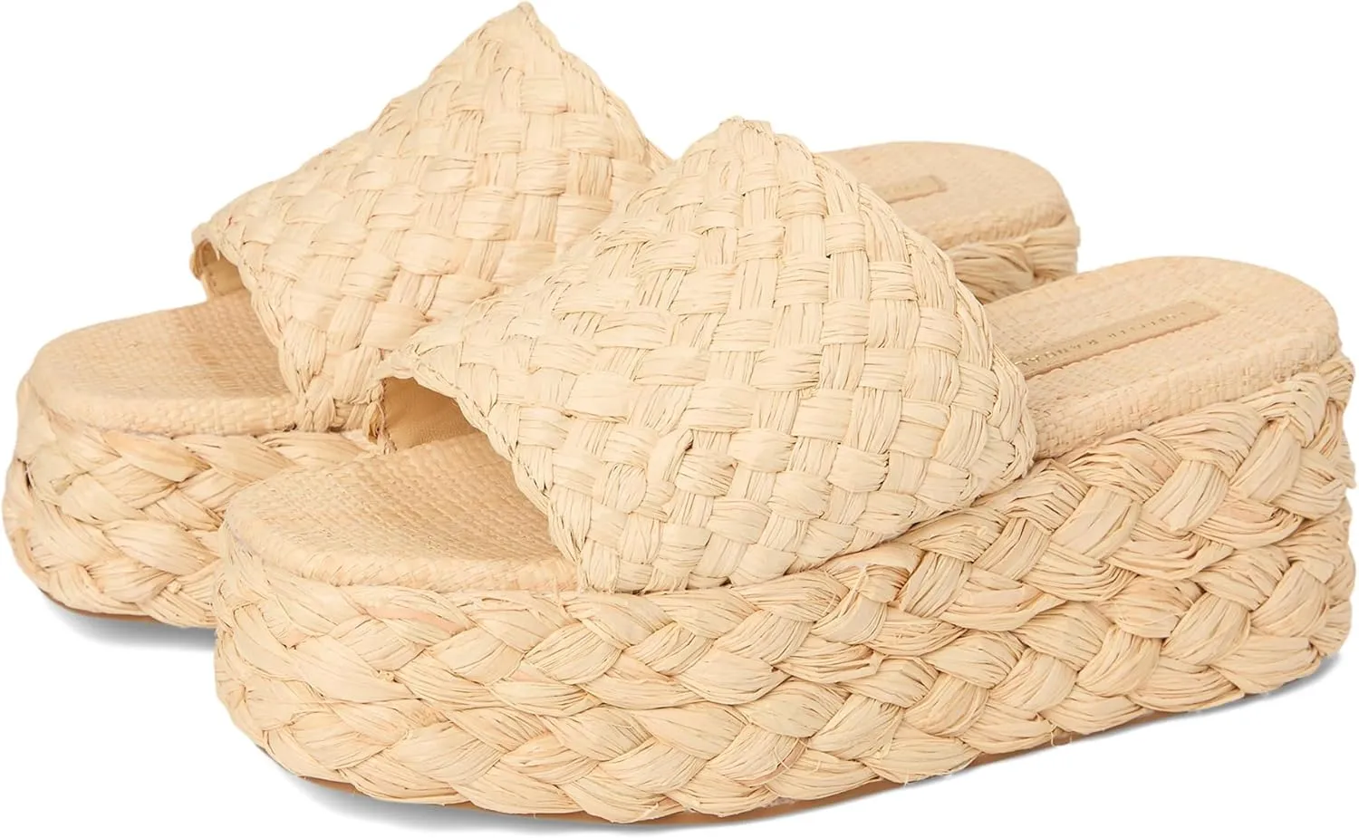 Loeffler Randall Women's Aaron Platform Raffia Mules