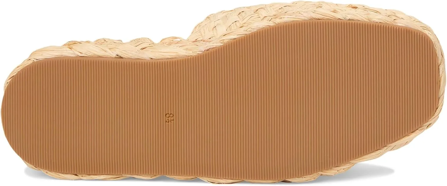 Loeffler Randall Women's Aaron Platform Raffia Mules