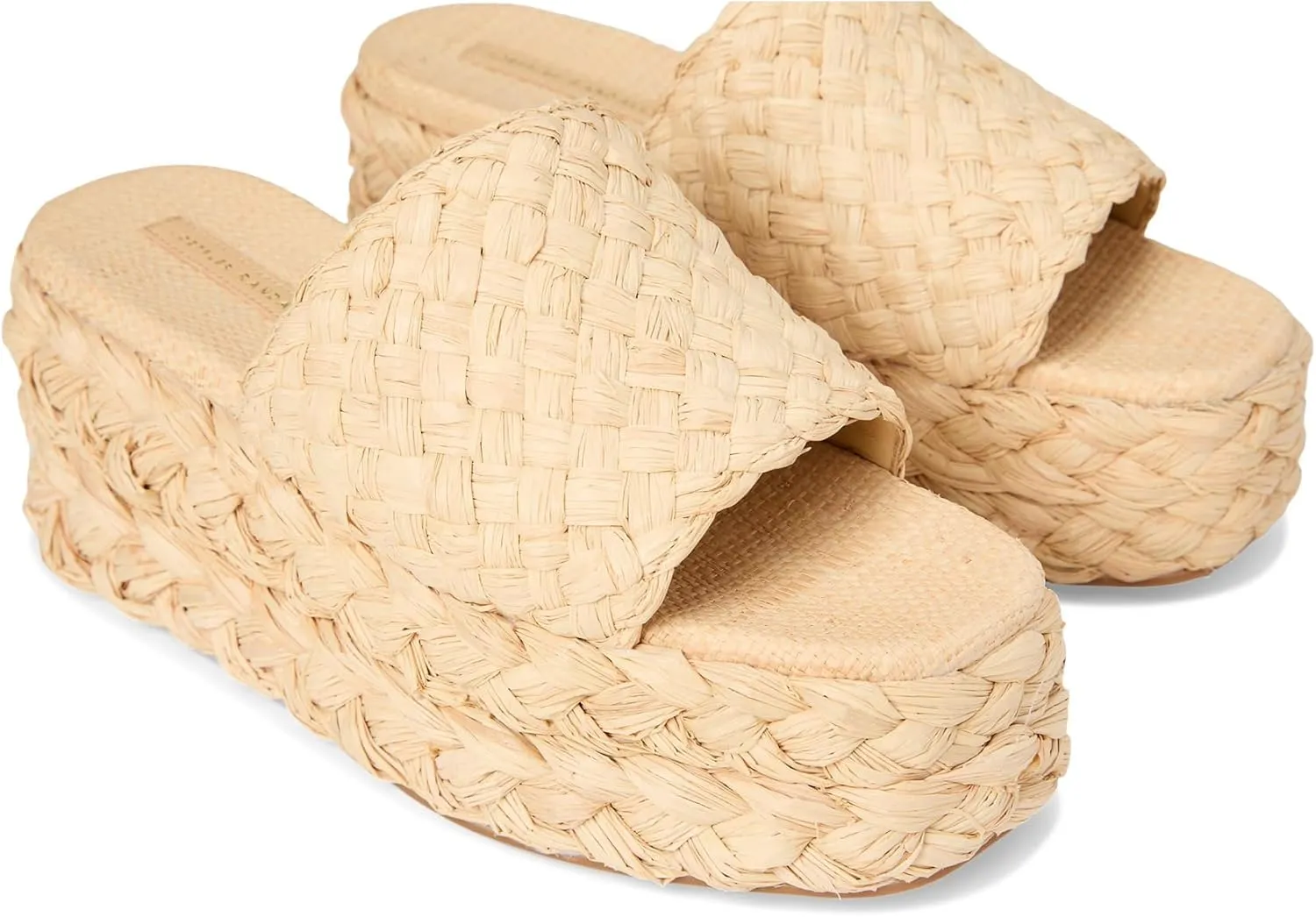 Loeffler Randall Women's Aaron Platform Raffia Mules