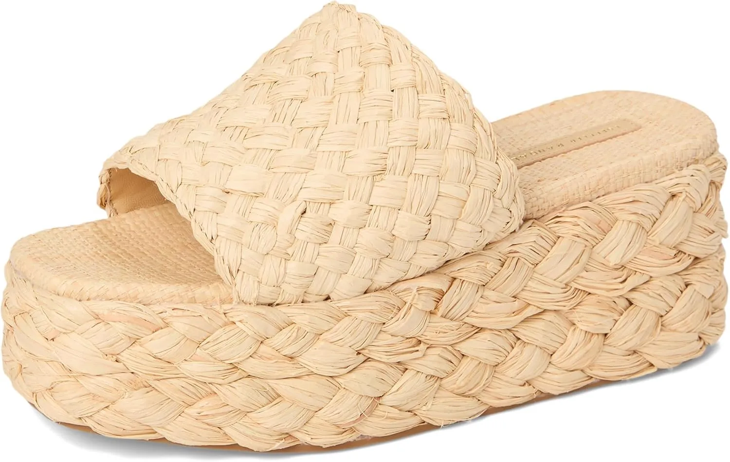 Loeffler Randall Women's Aaron Platform Raffia Mules