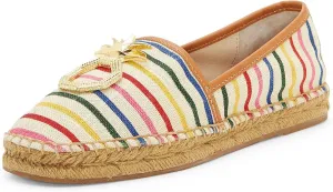 LOUISE ET CIE ADIGE vintage jute-wrapped sole skimmer Espadrille flat-RAINBOW
