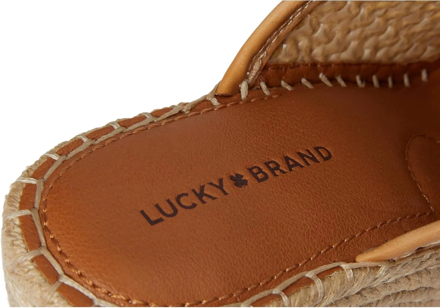 Lucky Brand Women's Cabriah Woven Espadrille Wedge Sandal